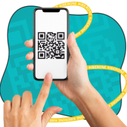 QR код құрал ретінде! - Школа программирования для детей, компьютерные курсы для школьников, начинающих и подростков - KIBERone г. Ақсай